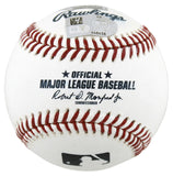 Dodgers Dustin May Authentic Signed Oml Baseball Autographed w/ Case Fanatics