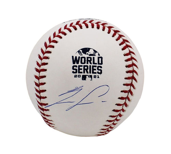 Ronald Acuna signed 2021 World Series Baseball -BAS