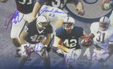 Penn State/PSU Linebacker U Multi Signed 16x20 Photo JSA 135538