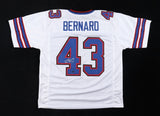 Terrel Bernard Signed Buffalo Bills Jersey (Playball Ink) 2022 3rd Round Pick LB