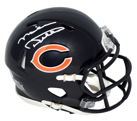 MIKE DITKA SIGNED AUTOGRAPHED CHICAGO BEARS SPEED MINI HELMET JSA