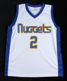 Alex English Signed Denver Nuggets Jersey (JSA COA) 8x NBA All-Star (1982-1989)