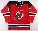 Ben Lovejoy Signed New Jersey Devils Jersey (Beckett) NHL Career 2007-present