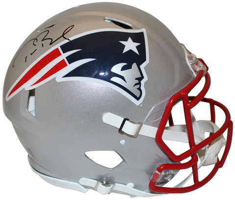 Tom Brady Autographed New England Patriots Authentic Speed Helmet FAN 28819