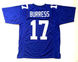 PLAXICO BURRESS SIGNED AUTOGRAPHED CUSTOM PRO STYLE JERSEY PSA COA #9A19110