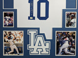 FRAMED LA DODGERS GARY SHEFFIELD AUTOGRAPHED SIGNED JERSEY BECKETT HOLO