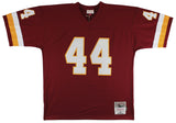 Commanders John Riggins "SB XVII MVP" Signed Maroon M&N Jersey BAS Witnessed