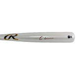 Elly De La Cruz Signed Cincinnati Reds Rawlings White Pearl MLB Bat