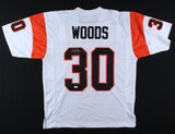 Ickey Woods Signed Cincinnati Bengals Jersey (Beckett COA) Super Bowl XXIII RB