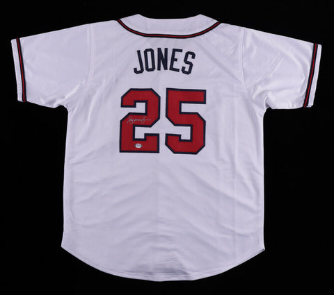 Andruw Jones Signed Atlanta Braves 10xGold Glove Jersey (PSA COA) Center Fielder