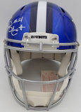 Ezekiel Elliott Autographed Cowboys Flash Full Size Auth Helmet Beckett WT81470