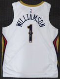 Pelicans Zion Williamson Autographed Authentic White Nike Jersey Fanatics 853357