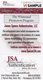 Randy Johnson Autographed 2001 World Series Signed Baseball JSA COA + UV Case