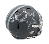 Deion Sanders Signed Dallas Cowboys Speed Full Size Slate NFL Helmet