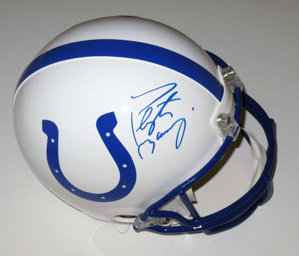 Peyton Manning Signed Indianapolis Colts Authentic Pro Line Helmet Fanatics