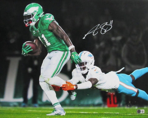 A.J. Brown Signed/Autographed 16x20 Photo Philadelphia Eagles Beckett 192196