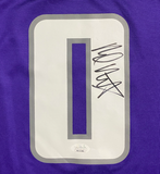 Malik Monk Autographed Sacramento Kings Fanatics Jersey JSA Witnessed