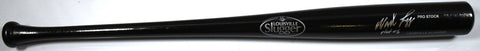 Wade Boggs Autographed Black Slugger Pro Baseball Bat w/HOF - Beckett W Hologram