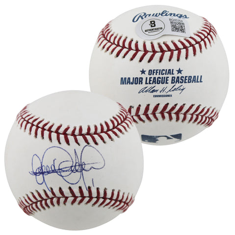 Rangers Elvis Andrus Authentic Signed Bud Selig Oml Baseball BAS #BQ45354