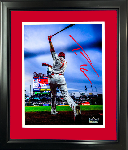 Framed Bryce Harper Washington Nationals Facsimile Laser Engraved Signature  Auto 12x15 Baseball Photo HOFSM Holo - Hall of Fame Sports Memorabilia