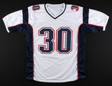 Duron Harmon Signed New England Patriots Jersey (JSA COA) Super Bowl Champion