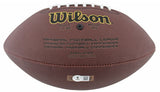 Bills Keon Coleman Signed Wilson Super Grip Nfl Football w/ Case BAS Witnessed