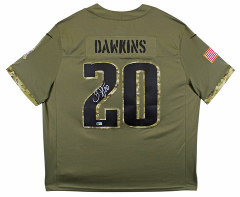 Eagles Brian Dawkins Authentic Signed 2024 STS Nike Limited Jersey BAS Witnessed