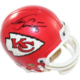 Neil Smith Signed Kansas City Chiefs VSR4 Replica Mini Helmet Beckett 44211