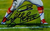 Will Shields Autographed Kansas City Chiefs Goal Line Art Card- JSA Auth