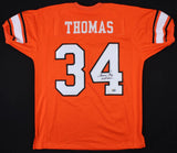 Thurman Thomas Signed Oklahoma State Cowboys Jersey Inscribed "2X All-American"