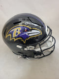 ZAY FLOWERS SIGNED BALTIMORE RAVENS SPEEDFLEX HELMET BECKETT QR