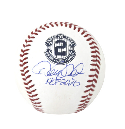 Derek Jeter New York Yankees Signed OMLB Final Season Baseball HOF 2020 Insc MLB