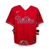 Bryce Harper Autographed Philadelphia Red Nike Baseball Jersey - Fanatics