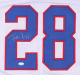 Frank Gore Signed Buffalo Bills White Jersey (JSA COA) 5xPro Bowl Running Back