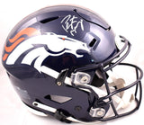 Peyton Manning Autographed Broncos Speed Flex F/S Authentic Helmet- Fanatics