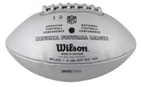 Kurt Warner Signed Wilson Replica Duke Metallic Silver Nfl Football BAS Witness