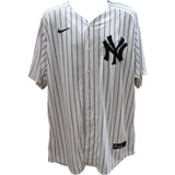 Aaron Judge Autographed New York Yankees White Jersey All Rise FAN 46626