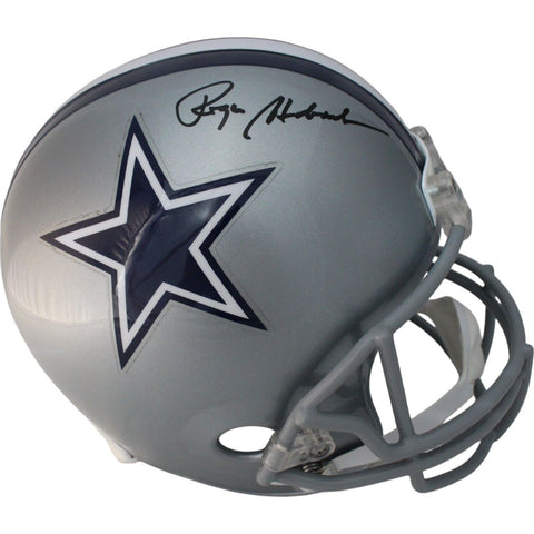 Roger Staubach Autographed Dallas Cowboys F/S VSR4 Helmet Beckett 46510