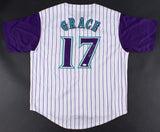 Mark Grace Signed Arizona Diamondbacks Jersey (JSA) Cubs / 2001 Series Champ 1B