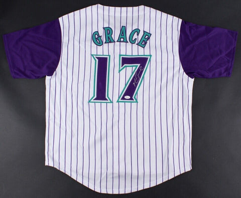 Mark Grace Signed Arizona Diamondbacks Jersey (JSA) Cubs / 2001 Series Champ 1B