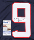 Brevin Jordan Signed Houston Texans Jersey (JSA COA) 2021 5th Round Pk Tight End