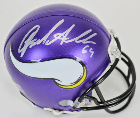 Jared Allen Signed Vikings Mini Helmet (Beckett COA) 5xPro Bowl Defensive End