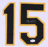 Doug Drabek Signed Pittsburgh Pirates White Jersey (JSA Hologram) 1990 Cy Young