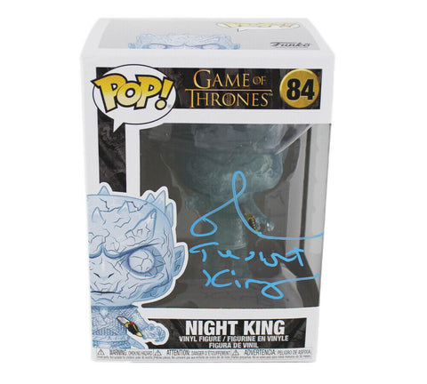 A Richard Brake Signed Game of Thrones Night King Model #84 Funko Pop