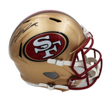 Ricky Pearsall Signed San Francisco 49ers Speed Full Size Throwback NFL Helmet