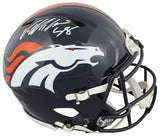 Broncos Von Miller Signed Full Size Speed Proline Helmet W/ Case BAS Witnessed