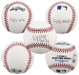 Royals George Brett "3x Insc" Authentic Signed Manfred Oml Baseball BAS #BQ31561