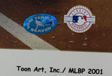 Tom Seaver Autographed/Inscribed "The Fanchise" Popeye/Mets Print JSA COA