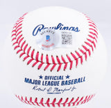 Barry Larkin Autographed Rawlings OML Baseball - Beckett W Hologram *Blue