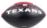 JJ Watt Autographed Houston Texans Black Logo Football-Beckett W Hologram *White